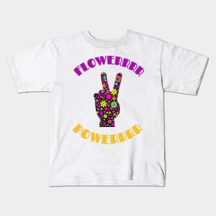 Flower Power Kids T-Shirt